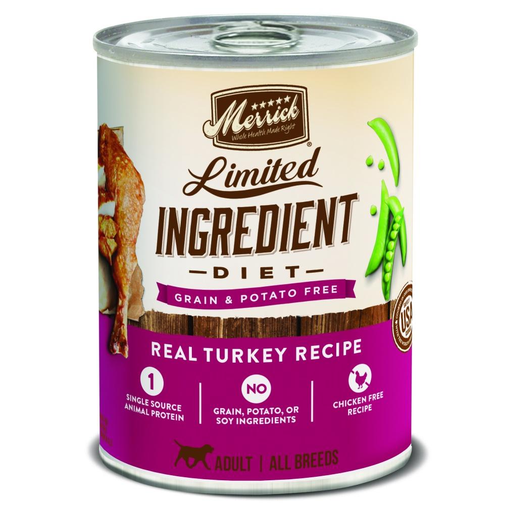 Merrick fashion limited ingredient wet dog food