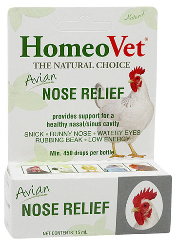 HomeoVet Avian Nose Relief (15mL)