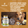 NaturVet Brewers Dried Yeast Formula with Garlic Flavoring Plus Vitamins