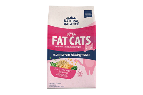 Natural Balance Fat Cats Chicken Meal & Salmon Meal Recipe Cat Food