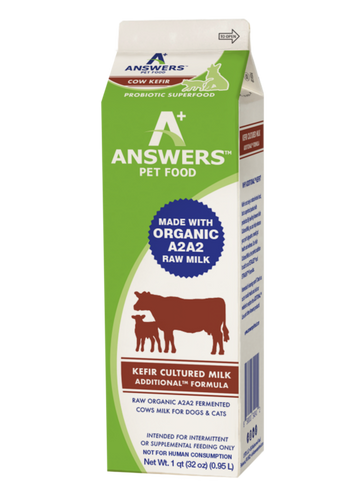 Answers Fermented Raw Cow Milk Kefir
