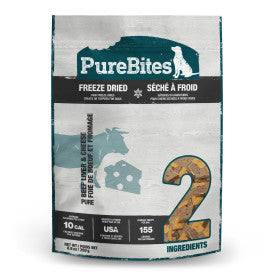 PureBites Freeze Dried Beef & Cheese Dog Treats (4.2 Oz)
