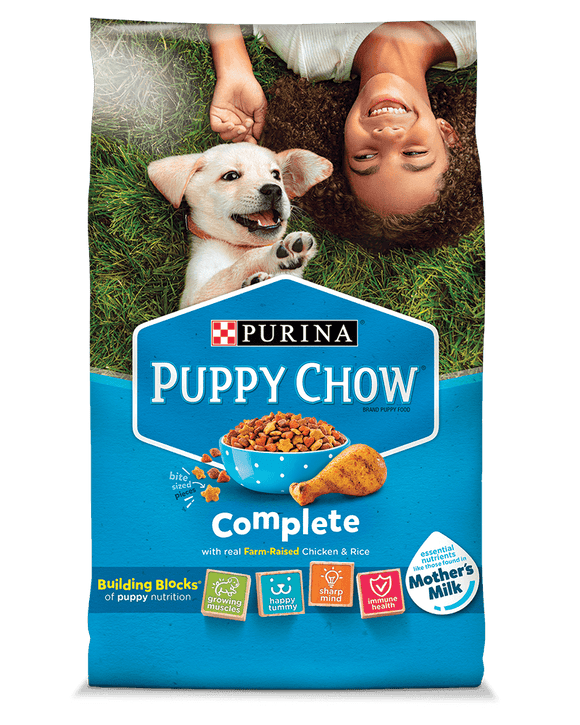 Purina Puppy Chow Complete Chicken & Rice Puppy Dog Food (34 lb)
