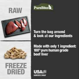 PureBites  Beef Liver Freeze Dried Cat Treats