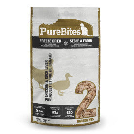 PureBites Chicken & Duck Liver Freeze Dried Cat Treats