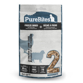 PureBites Chicken & Lamb Liver Freeze Dried Cat Treats (.99 oz)