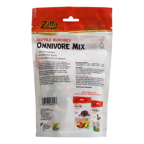 Zilla Reptile Munchies Omnivore (4 oz)