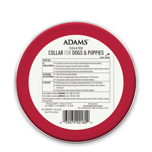 Adams™ Flea & Tick Collar for Dogs & Puppies (2 pack Value Pack)