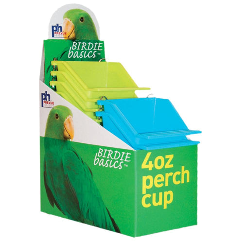 Prevue Hendryx 4 OZ. Bird Perch cup (12 count)