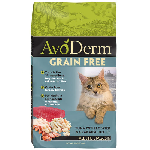 Breeder’s Choice Pet Foods, LLC AvoDerm Grain-Free Tuna with Lobster and Crab Meal