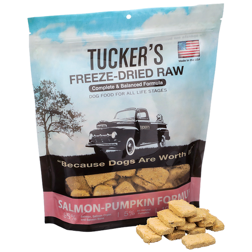 Tucker's Freeze-Dried Raw Salmon-Pumpkin Dog Food (12 oz)