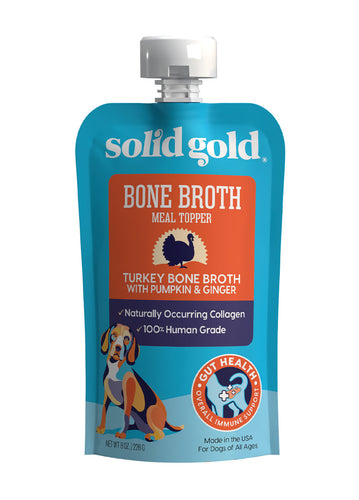 Solid Gold Turkey Bone Broth With Pumpkin & Ginger