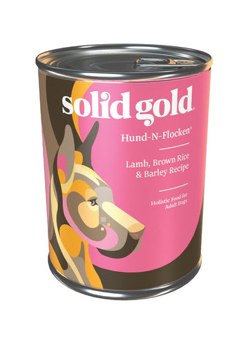 Solid Gold Hund-N-Flocken™ Lamb, Brown Rice & Barley Recipe (13.2-oz, single can)