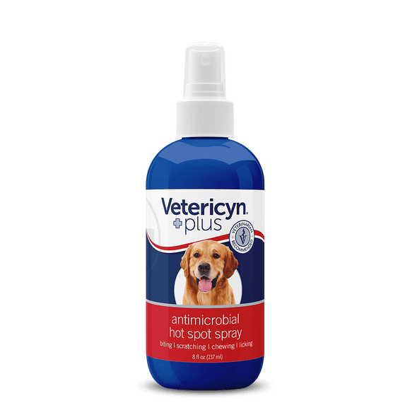 Vetericyn Plus® Antimicrobial Hot Spot Spray (8 oz)
