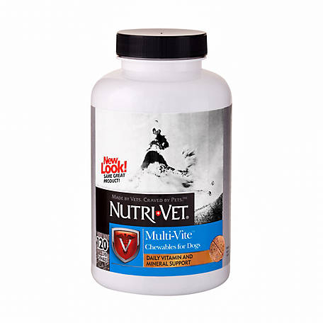 Nutri-Vet Multi-Vite Chewable Tablets (60 Count)