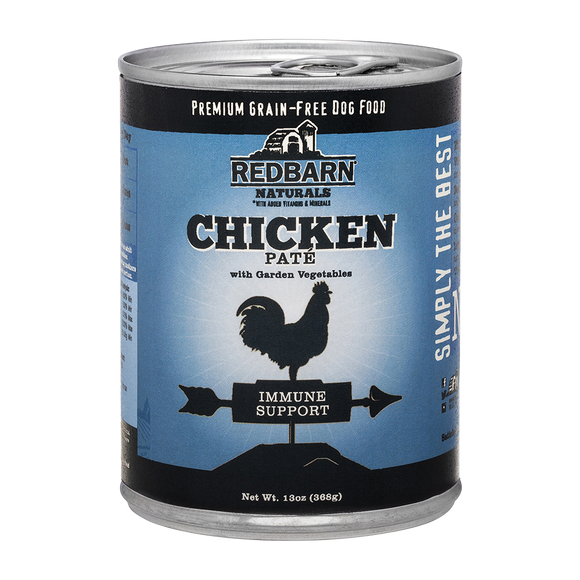 Redbarn Chicken Recipe Paté For Immune Support (13 oz)