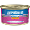 Natural Balance Original Ultra Premium Whole Body Health Chicken, Salmon and Duck Formula Canned Cat Food