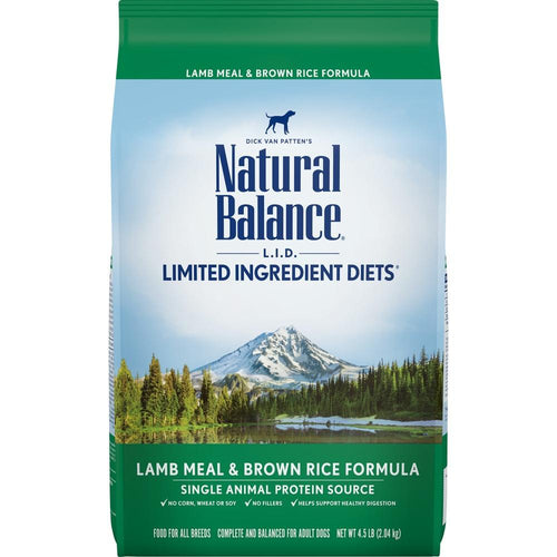 Natural Balance L.I.D. Limited Ingredient Diets Lamb Meal & Brown Rice Dry Dog Food