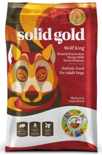 Solid Gold Wolf King with Bison Dry Dog Food