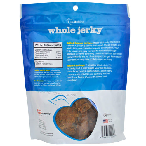 Fruitables Whole Jerky Alaskan Salmon Dog Treats (5-oz)