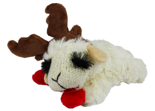 MultiPet Lamb Chop® With Antlers Laying (10.5