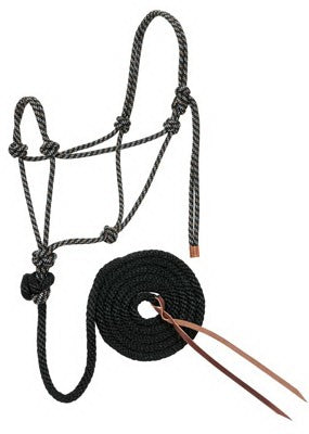 Weaver Diamond Braid Rope Halter and Lead