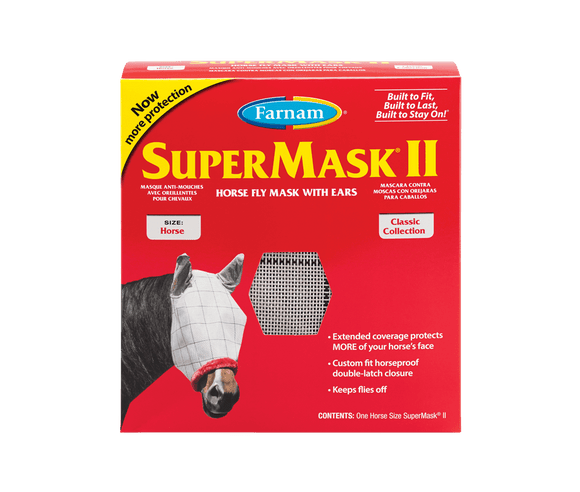 SuperMask II Horse Fly Mask (Small)