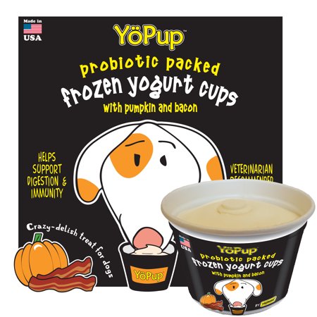 Yoghund Pumpkin & Bacon Frozen Yogurt Cups (4 Pack)