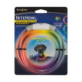 NiteHowl LED Safety Dog Collar, Rechargeable
