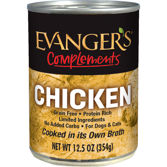 Evanger's Chicken is Grain-Free and Gluten-Free (12.5 Oz)