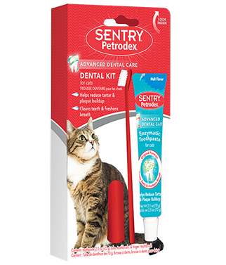 SENTRY Petrodex Dental Care Kit For Cats