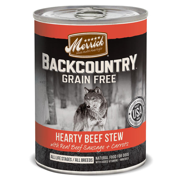 Merrick Backcountry Grain Free - Hearty Beef Stew (12.7 oz)