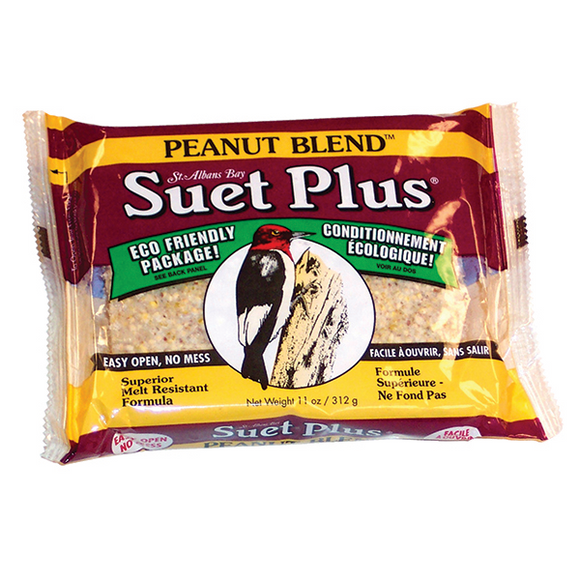 Wildlife Sciences Suet Plus Peanut Blend Suet (11 oz Single)