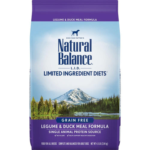Natural Balance L.I.D. Limited Ingredient Diets Adult Legume and Duck Meal Dry Dog Food
