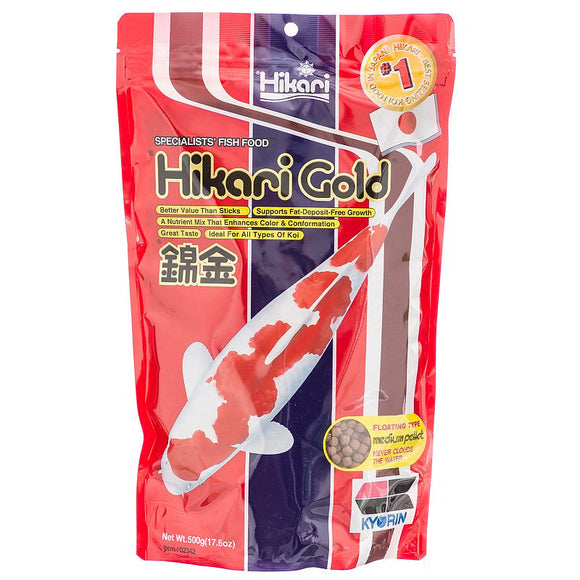 Hikari Gold 17.6oz - Medium Pellet (17.6oz)