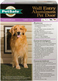 PetSafe Wall Entry Aluminum Pet Door