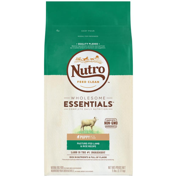 Nutro Wholesome Essentials  Puppy Pasture-Fed Lamb & Rice Dry Dog Food