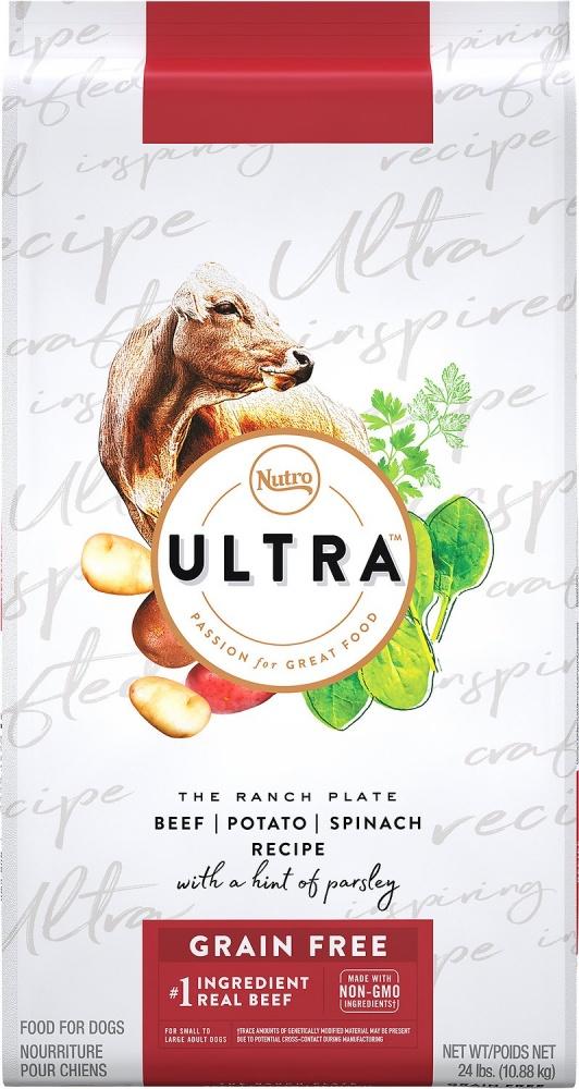 Nutro Ultra Adult Grain Free Beef, Potato, & Spinach Recipe Dry Dog Food