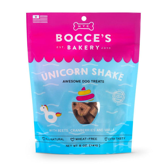 Bocce's Bakery Unicorn Shake Recipe Biscuit Dog Treats