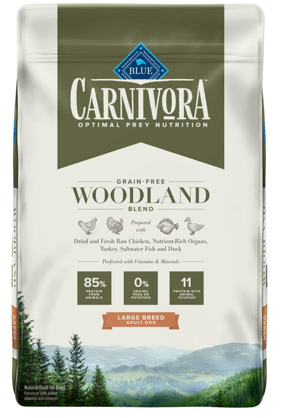 Blue Buffalo Carnivora Woodland Blend Grain-Free Adult Large Breed Dry Dog Food