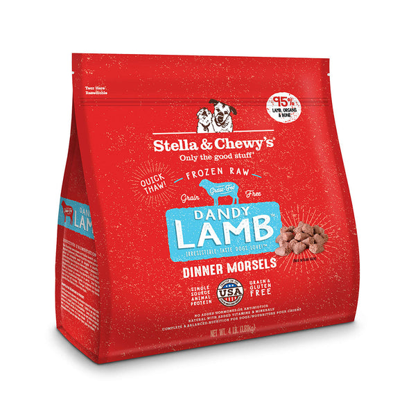Stella & Chewy's Dandy Lamb Frozen Raw Dinner Morsels (8.5-oz)
