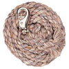 Weaver Multi-Colored Cotton Lead Rope with Nickel Plated Bull Snap (10')