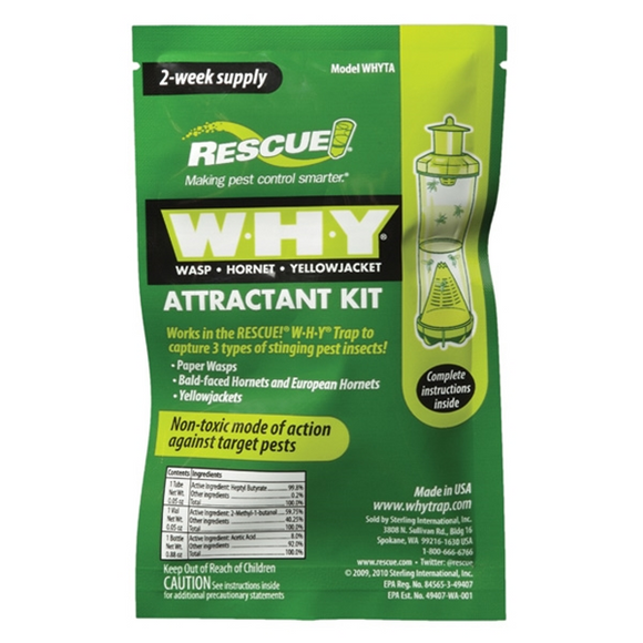 RESCUE WHY TRAP ATTRACTANT KIT (0.121 lbs)
