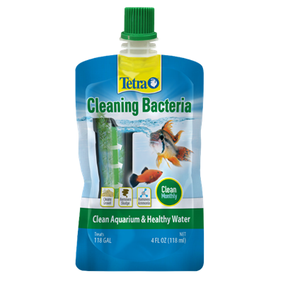 Tetra Cleaning Bacteria for Clean Aquariums & Healthy Water (4 fl oz)