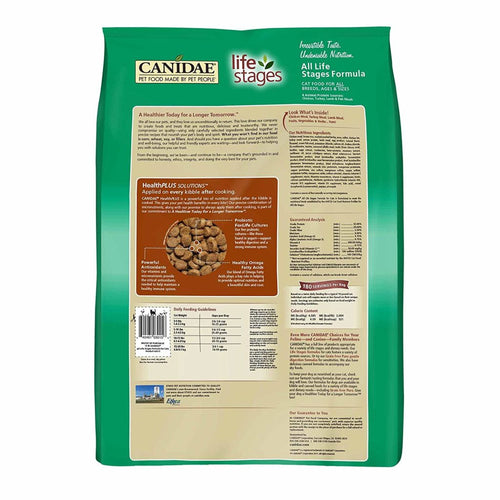 Canidae All Life Stages Dry Cat Food with Chicken, Turkey, Lamb & Fish (4 lb)