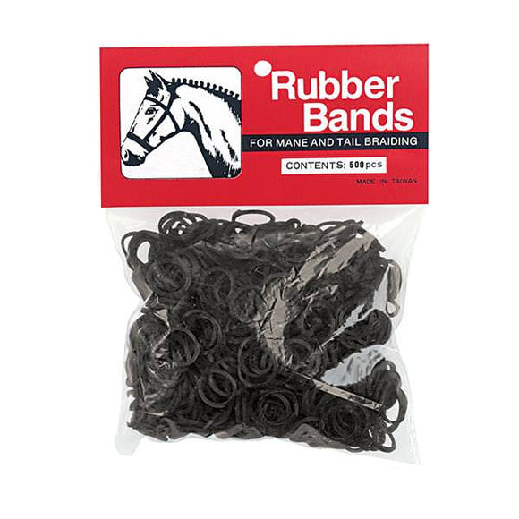 Weaver Leather Rubber Bands Black (Black)