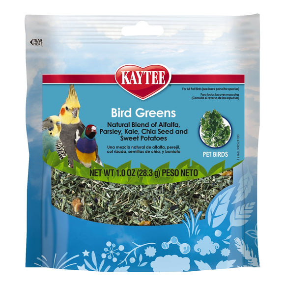 Kaytee Bird Greens Treat for All Pet Birds (1-oz)