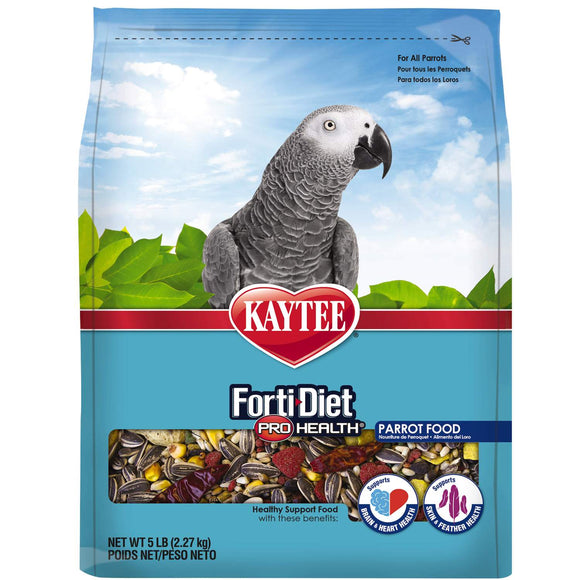 Kaytee Forti-Diet Pro Health Parrot Food (5-lb)