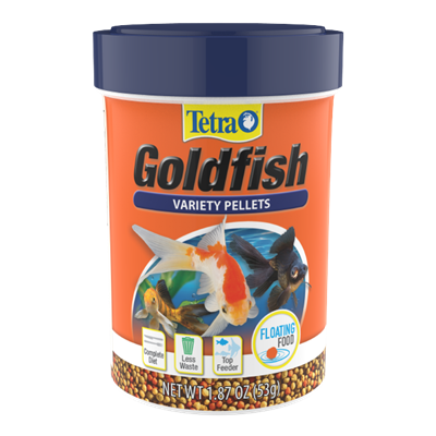 Tetra GoldFish Variety Pellets (1.87 oz package)