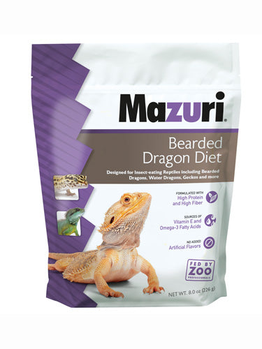 Mazuri® Bearded Dragon Diet (8 oz)